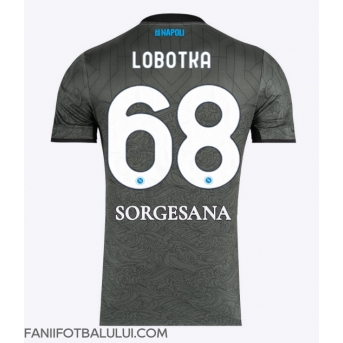 SSC Napoli Stanislav Lobotka #68 Tricou Fotbal Replică 2024-25 Barbati Treilea